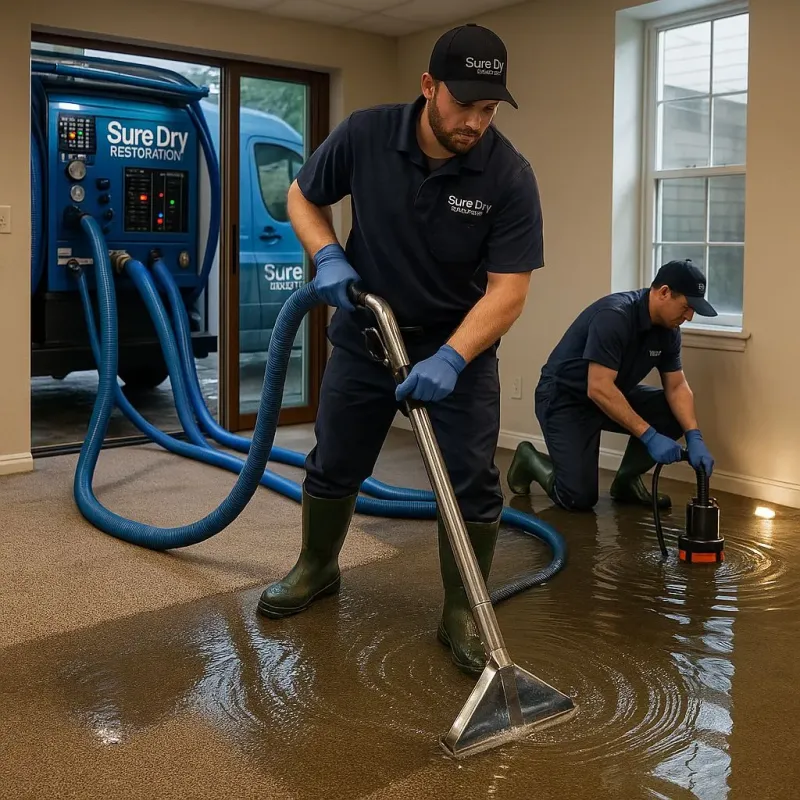 Water Extraction and Removal process in Lamar, MO